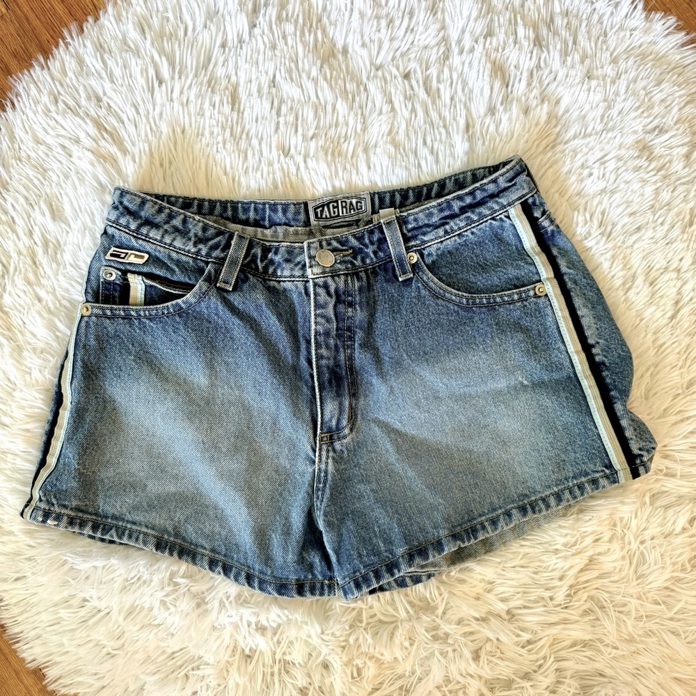 90s vintage TagRag striped shorts